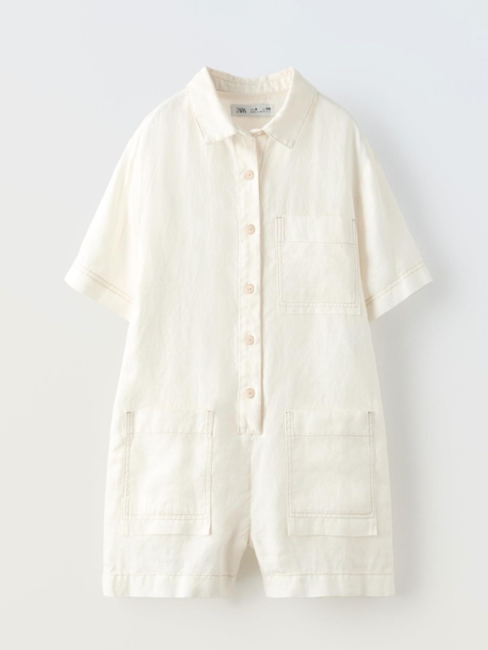 Zara Linen Romper